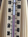 Tab Cola Vintage Thermometer Advertising Sign