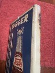 1940s Vintage Pepsi-Cola "Bigger Better" Thermometer Sign