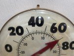 Ohio Thermometer Co. Jumbo Dial Vintage Thermometer