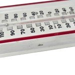 GIBBONS Beer & Ale Vintage Metal Thermometer