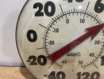 Ohio Thermometer Co. Jumbo Dial Vintage Thermometer