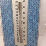 Pabst Blue Ribbon Vintage Metal Thermometer Sign