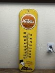 Nesbitt's Soda Vintage Tin Wall Thermometer