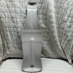 Coca Cola Bottle Metal Tin Thermometer - 16.5