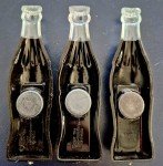 Coca-Cola Mini Thermometer Fridge Magnet Set of 3