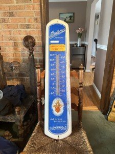 Packard Motor Cars Vintage 39" Thermometer