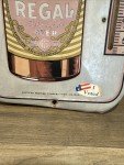 Regal Beer Vintage Tin Advertising Thermometer