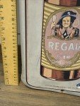 Regal Beer Vintage Tin Advertising Thermometer