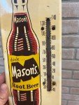 Mason's Root Beer Antique Thermometer Sign 16