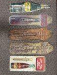 Vintage Dr Pepper & RC Thermometer Collection