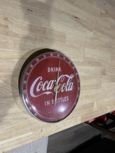 1950s Coca-Cola Bottles Wall Thermometer