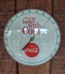 Coca-Cola 12" Bubble Glass Thermometer Sign