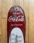 Coca-Cola Large Advertising Thermometer "Sign of Good Taste