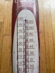 Coca-Cola Large Advertising Thermometer "Sign of Good Taste
