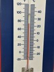 Vintage Jeep Thermometer Sign for Garage Decor