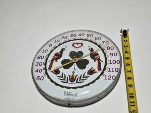 B. Altman Co. Jumbo Dial Thermometer - Rare!