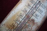 Vintage Frostie Root Beer Thermometer Sign 36