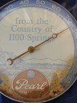 Vintage Pearl Beer Advertising Thermometer - San Antonio