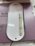 1950's 7UP Porcelain Advertising Thermometer - Fresh Up
