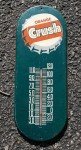 Vintage Orange Crush Wall Thermometer 15"x6