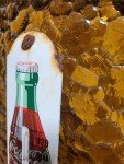 Vintage Coca-Cola Porcelain Thermometer Sign