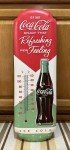 Coca-Cola Vintage Style Wall Thermometer Sign