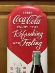 Coca-Cola Vintage Style Wall Thermometer Sign