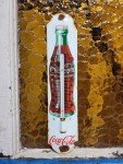 Vintage Coca-Cola Porcelain Thermometer Sign