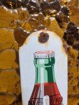 Vintage Coca-Cola Porcelain Thermometer Sign