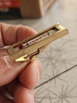 Gold Vintage Thermometer Tie Clip for Classic Cars