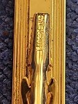 Gold Vintage Thermometer Tie Clip for Classic Cars