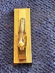 Gold Vintage Thermometer Tie Clip for Classic Cars