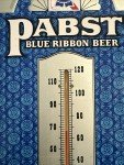 Pabst Blue Ribbon Beer 20" Advertising Thermometer