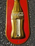 Antique Coca Cola Thermometer - Christmas 1923 Design