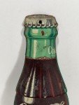 Vintage Coca-Cola Bottle Metal Thermometer 16.5