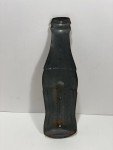 Vintage Coca-Cola Bottle Metal Thermometer 16.5
