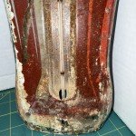 Coca-Cola 1950s Vintage Tin Advertising Thermometer