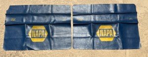 NAPA Auto Parts Vintage Rubber Mats Set of 2