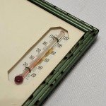 Framed Vintage Automobile Advertising Thermometer Wall Decor