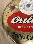 1950's ORTLIEB'S Beer Thermometer Sign - Philadelphia