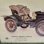 Framed Vintage Automobile Advertising Thermometer Wall Decor