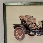 Framed Vintage Automobile Advertising Thermometer Wall Decor