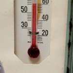 Framed Vintage Automobile Advertising Thermometer Wall Decor