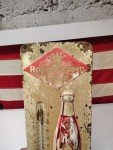 Royal Crown Cola Vintage Metal Thermometer Sign