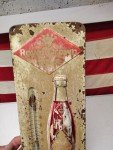 Royal Crown Cola Vintage Metal Thermometer Sign
