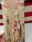 Royal Crown Cola Vintage Metal Thermometer Sign
