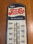 1932 Vintage Pepsi Cola 27" Double Dot Thermometer
