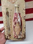 Royal Crown Cola Vintage Metal Thermometer Sign