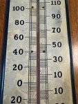 1932 Vintage Pepsi Cola 27" Double Dot Thermometer