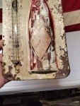 Royal Crown Cola Vintage Metal Thermometer Sign